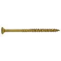 Saberdrive Deck Screw, #10 x 3-1/2 in, Steel, Torx Drive, 55 PK 56044